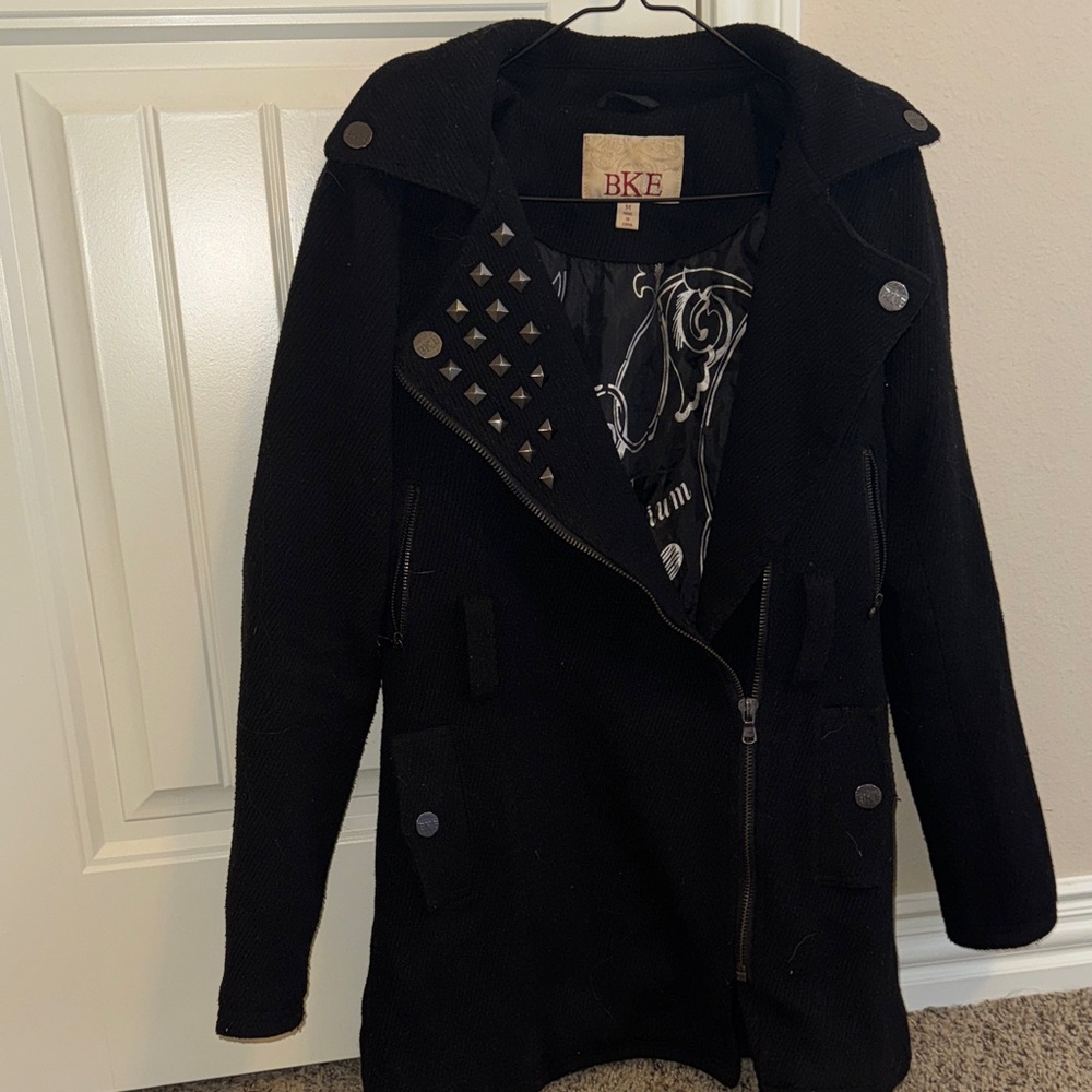 BKE Black Studded Jacket